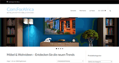 Desktop Screenshot of commissionforafrica.org